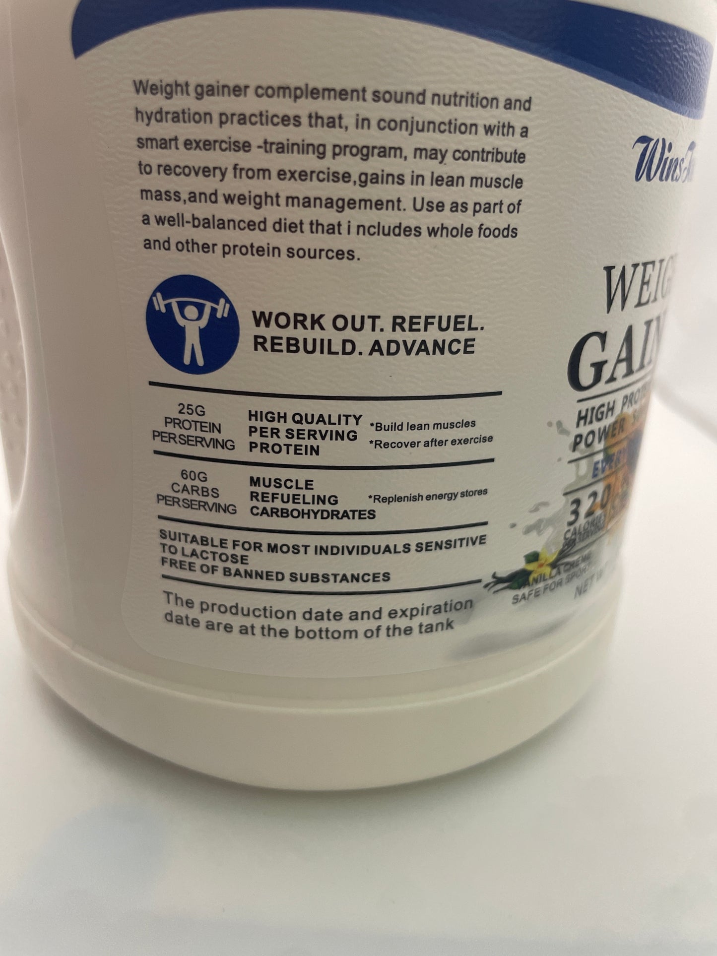 Weight Gainer (High Protein Gainer Power supplement)powder