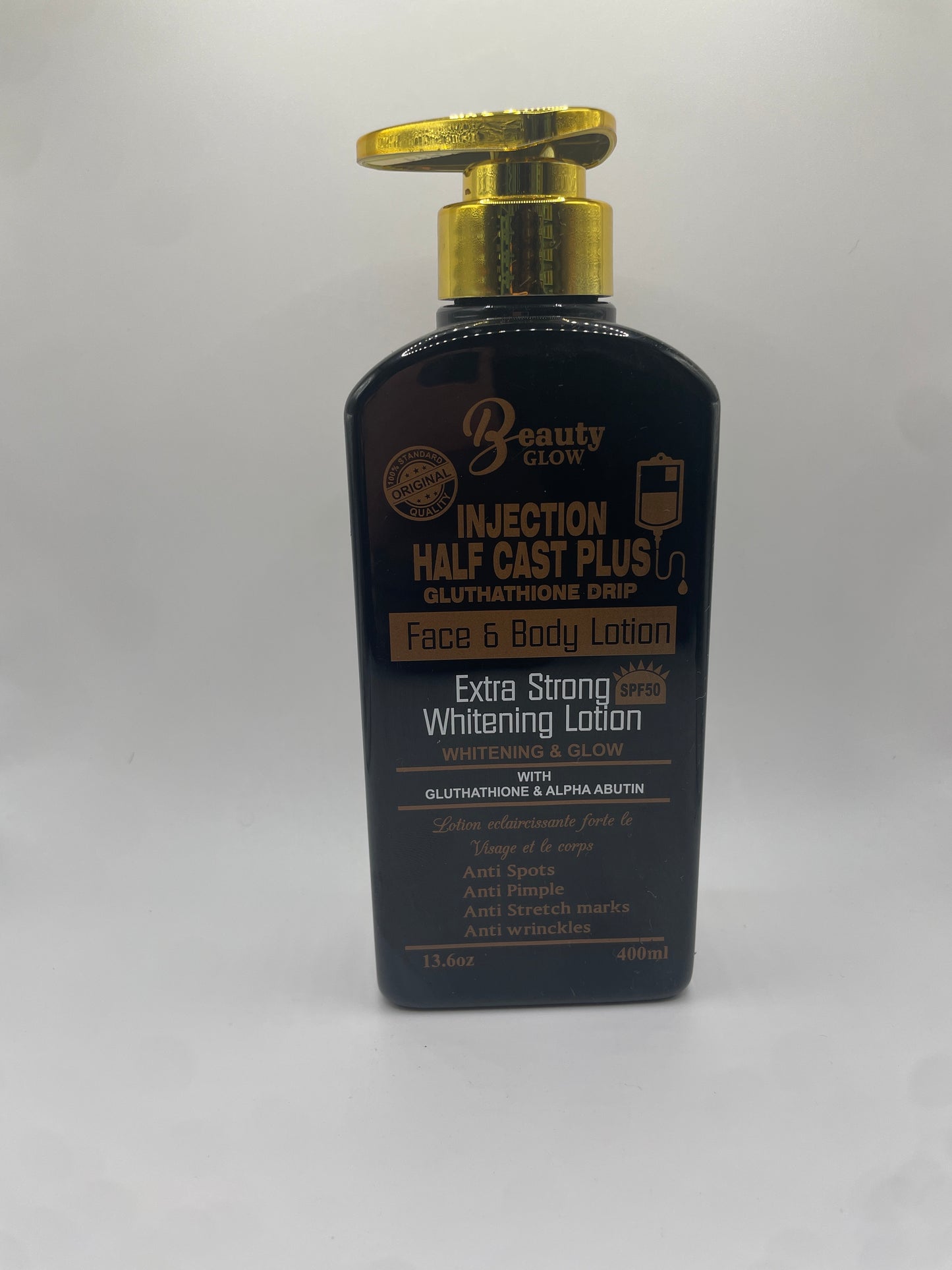 Beauty Glow Injection Halfcast Plus Glutathione Drip Whitening Lotion