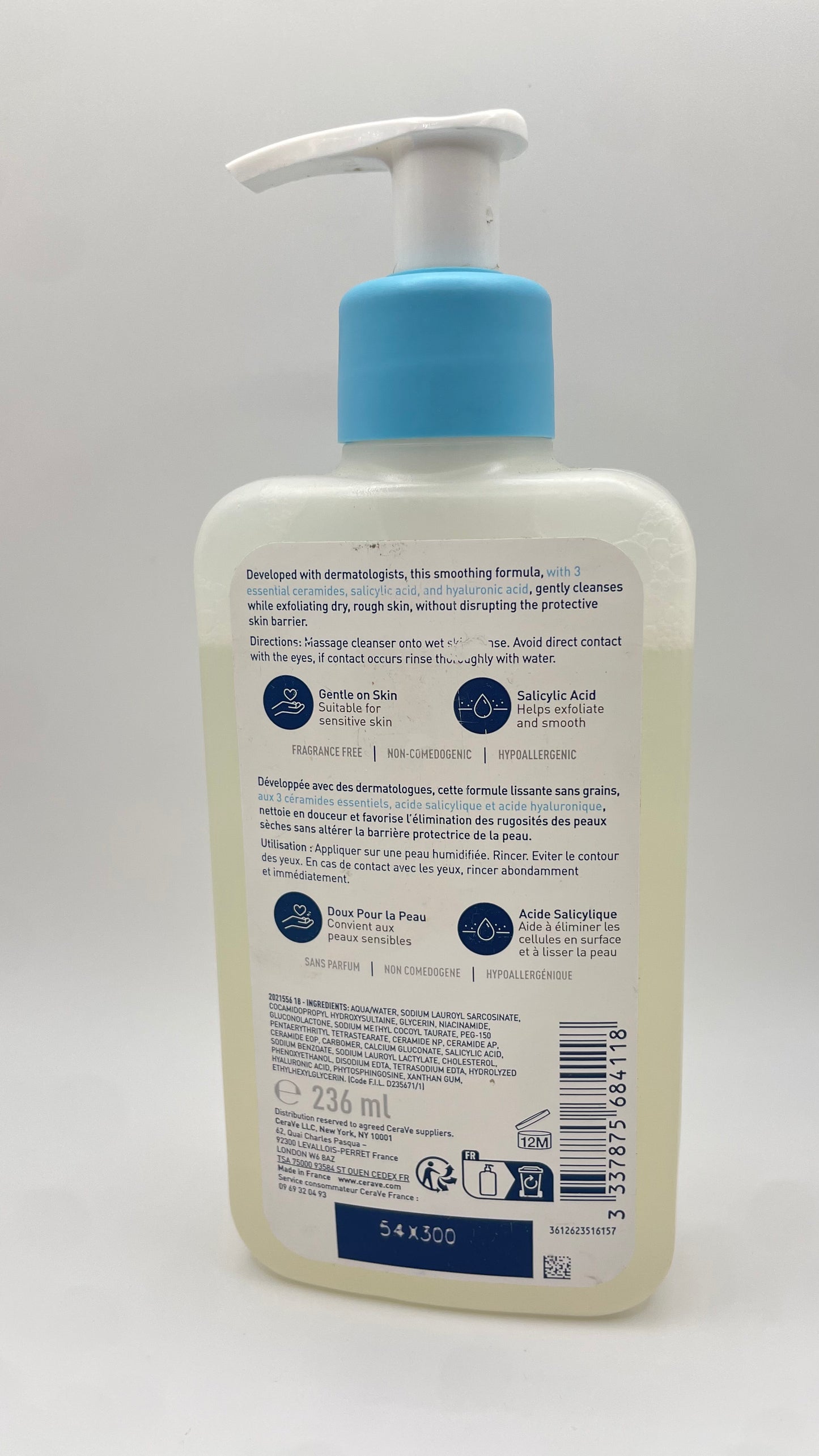 Cerave SA Smoothing Cleanser