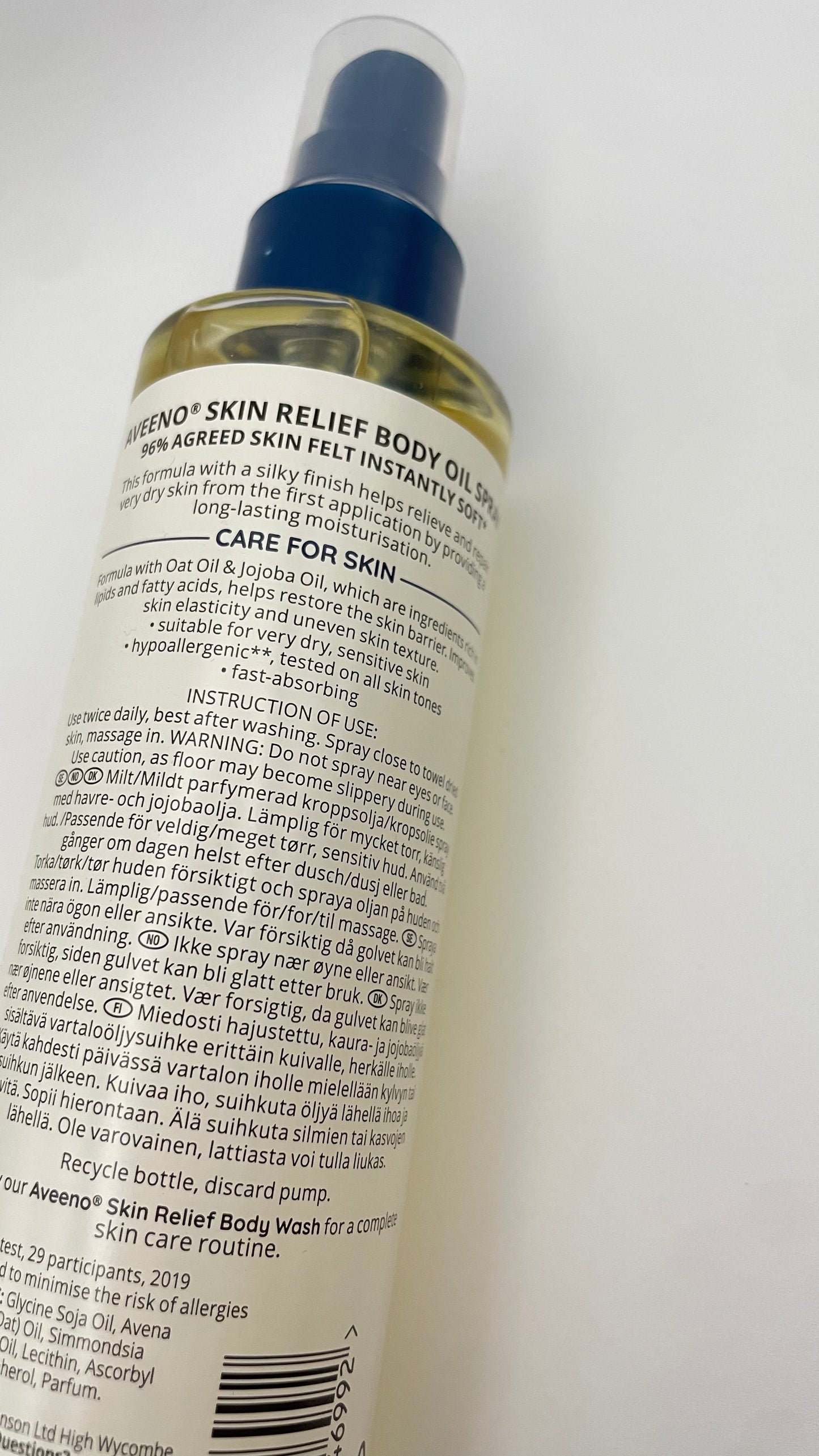 Aveeno skin Relief Body Oil Spray