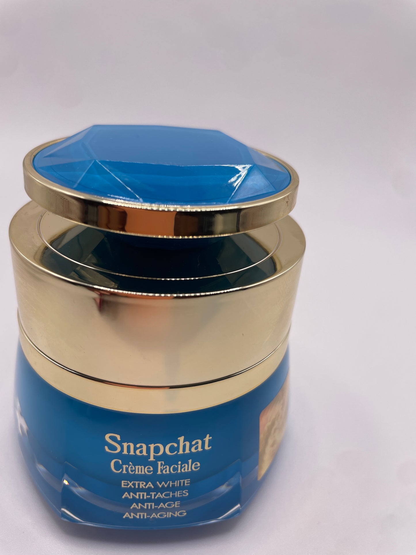 Snapchat Facial cream