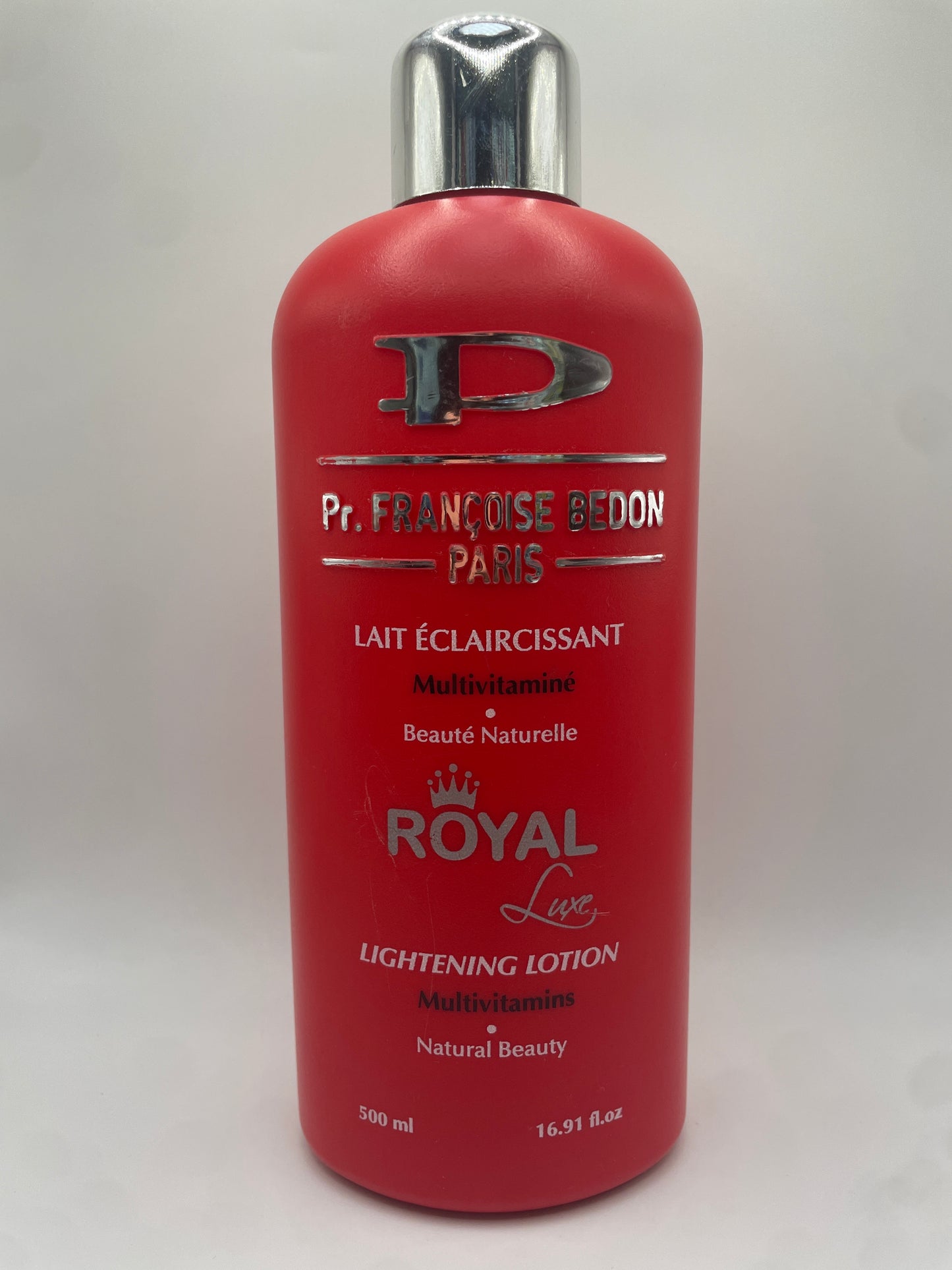 Pr. FRANCOISE BEDON
PARIS ROYAL LUXE LIGHTENING LOTION MULTIVITAMINS