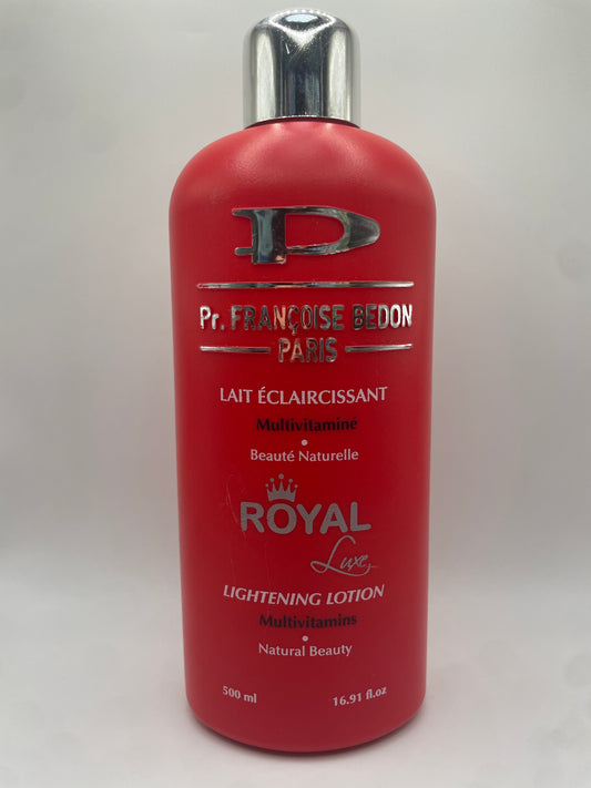 Pr. FRANCOISE BEDON
PARIS ROYAL LUXE LIGHTENING LOTION MULTIVITAMINS