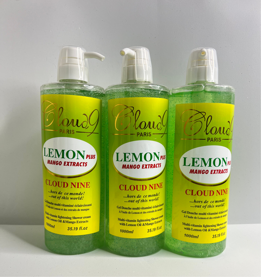 Cloud 9 Paris Body Wash Lemon plus Mango Extracts