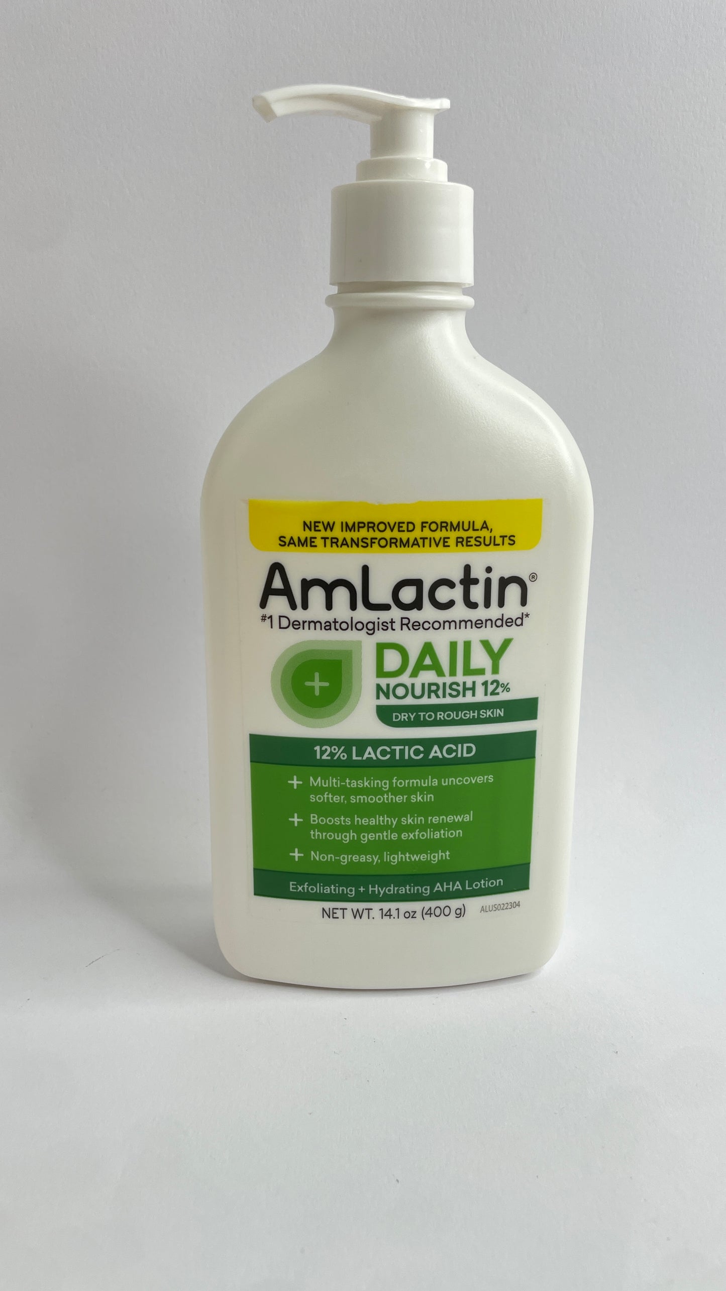 Amlactin Daily 12% Lactic Acid Lotion For Normal to Dry Skin.