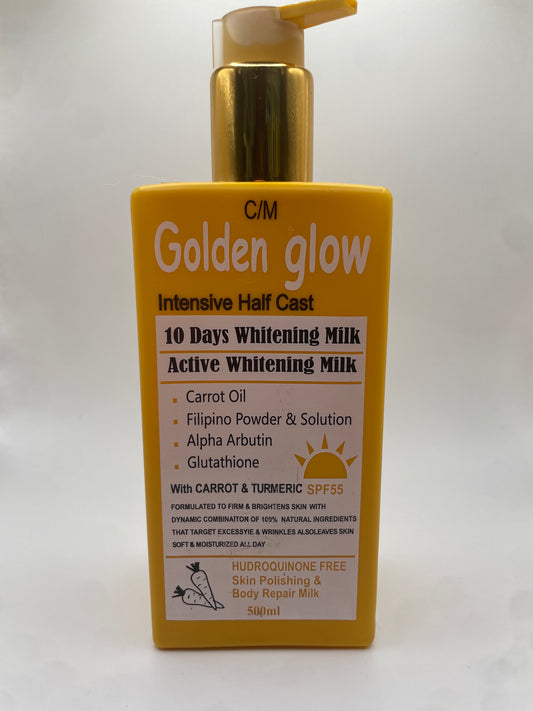 Golden Glow Intense Half cast whitening Lotion