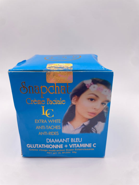 Snapchat Facial cream