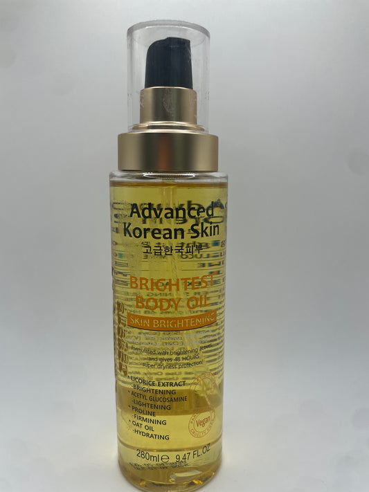 Advanced Korean Skin Brightening Body Oil