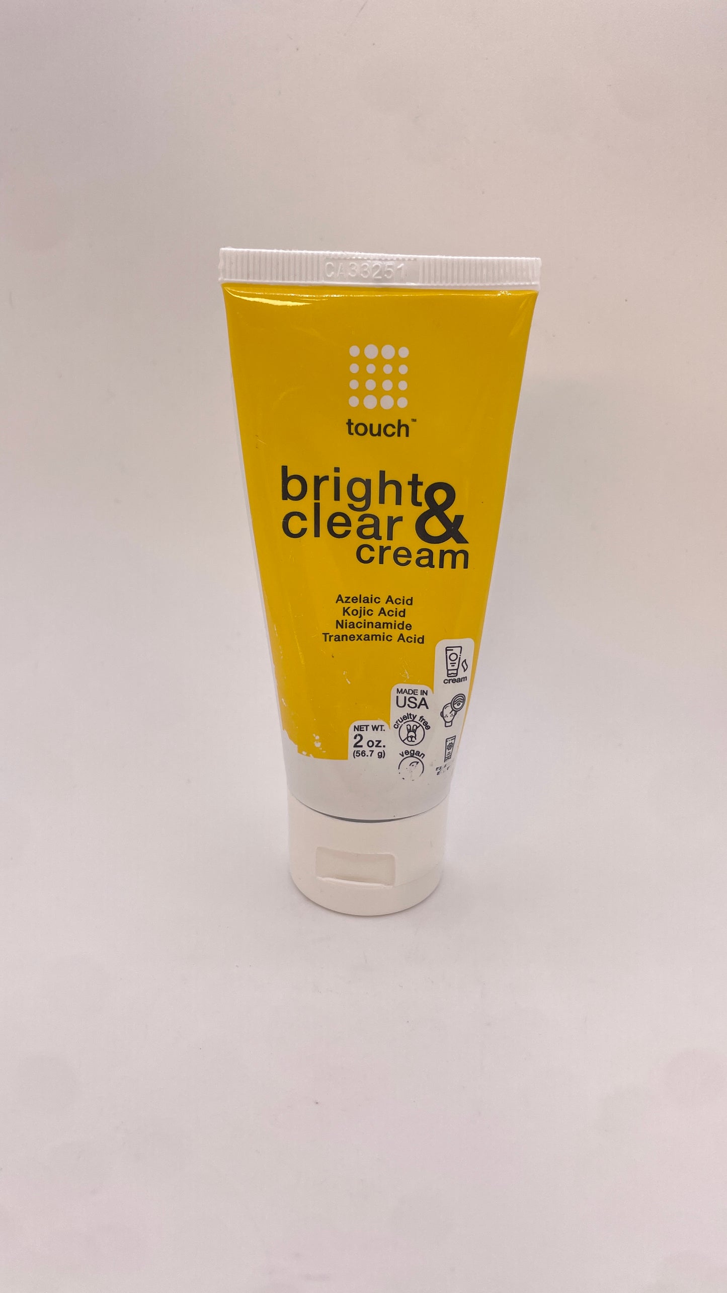 Touch bright &clear cream