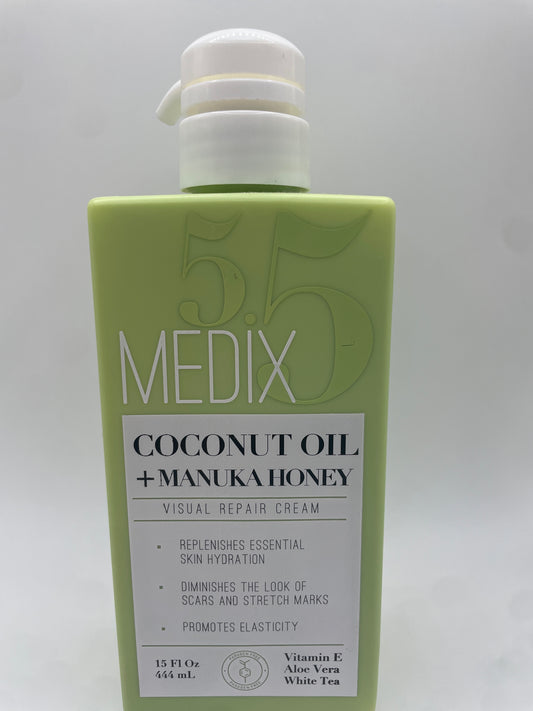 COCONUT OIL
+ MANUKA HONEY
VISUAL REPAIR CREAM