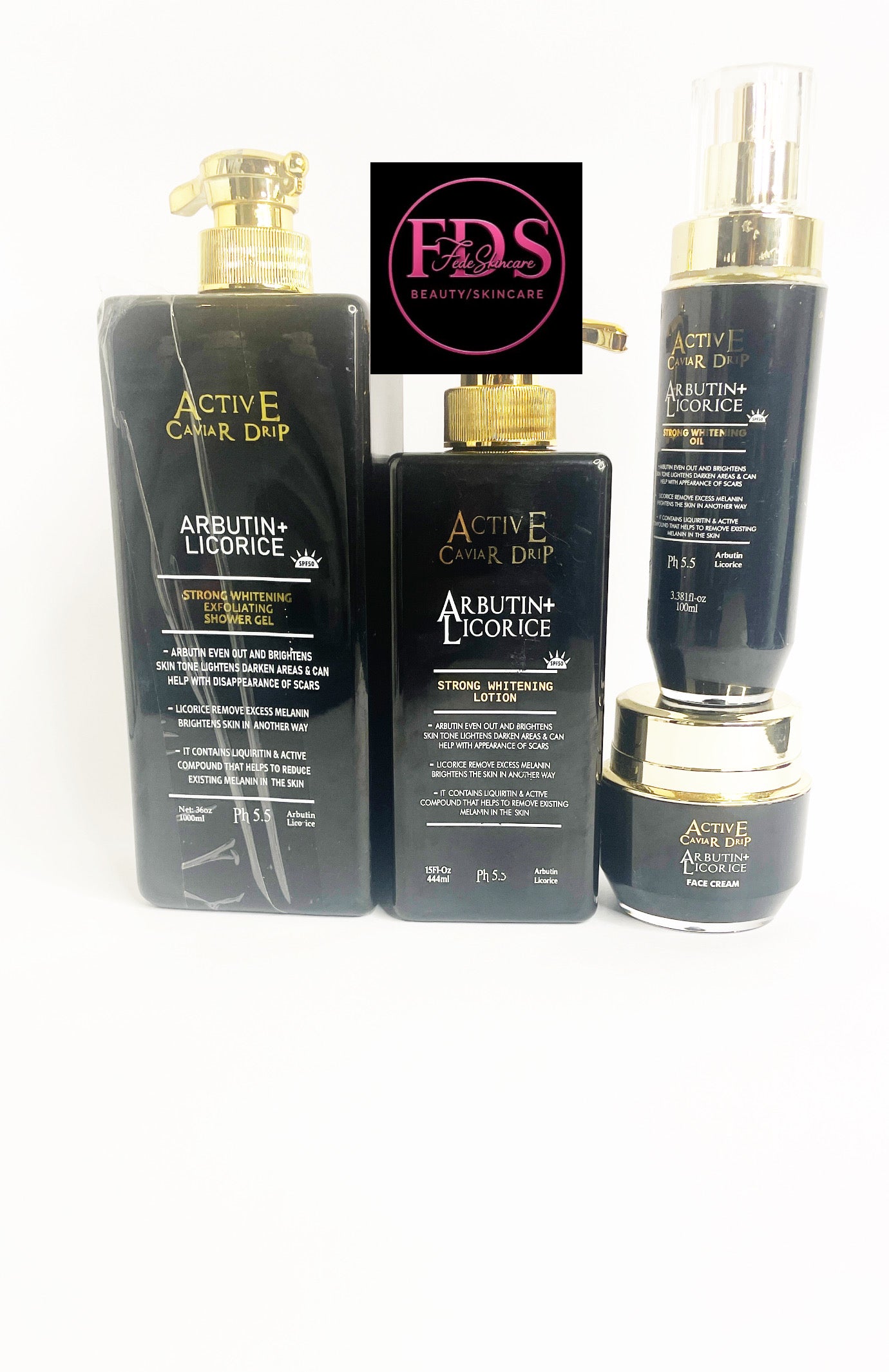 Active Caviar Drip Arbutin +Licorice