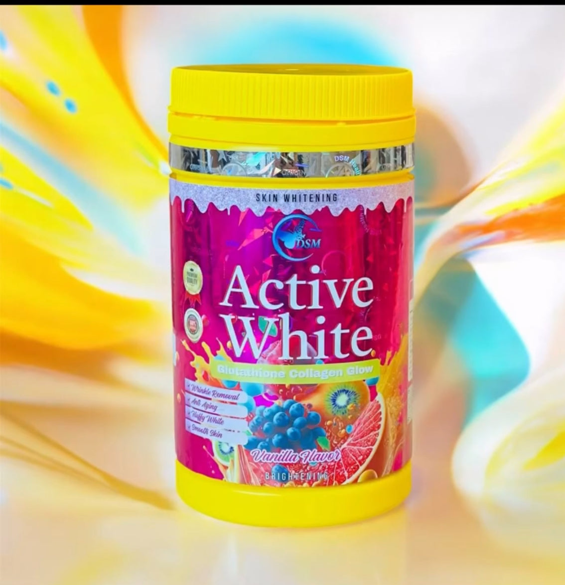 Active White Glutathione Collagen Glow.