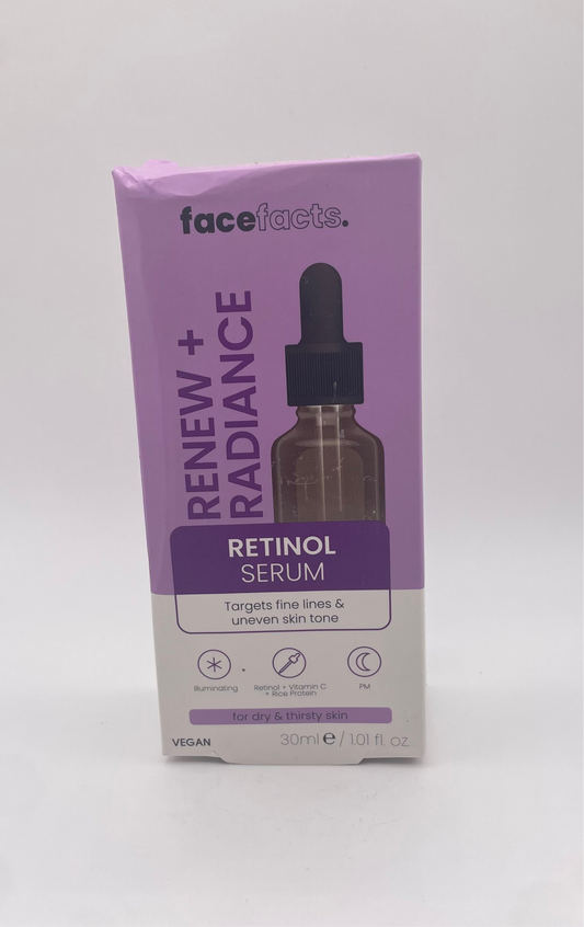 Face Facts Retinol serum (target fine lines & uneven skin tone)