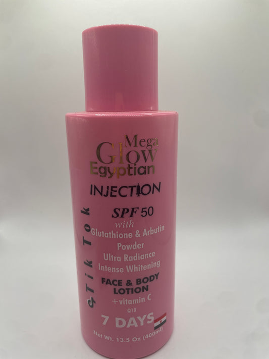 Mega glow Egyptian Injection Lotion
