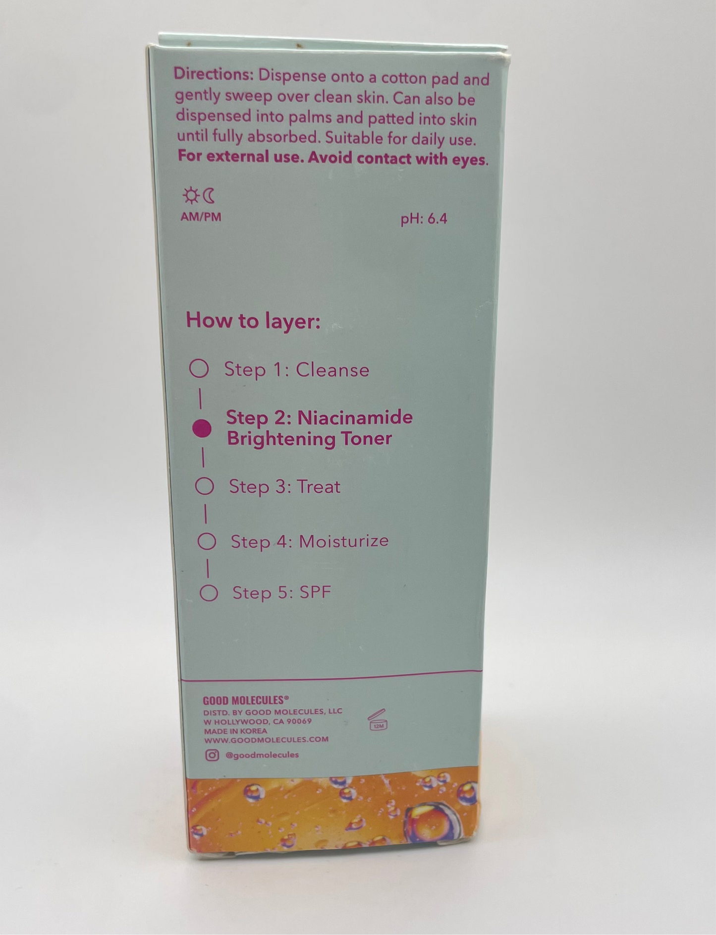 Good Molecules Niacinamide Brightening toner