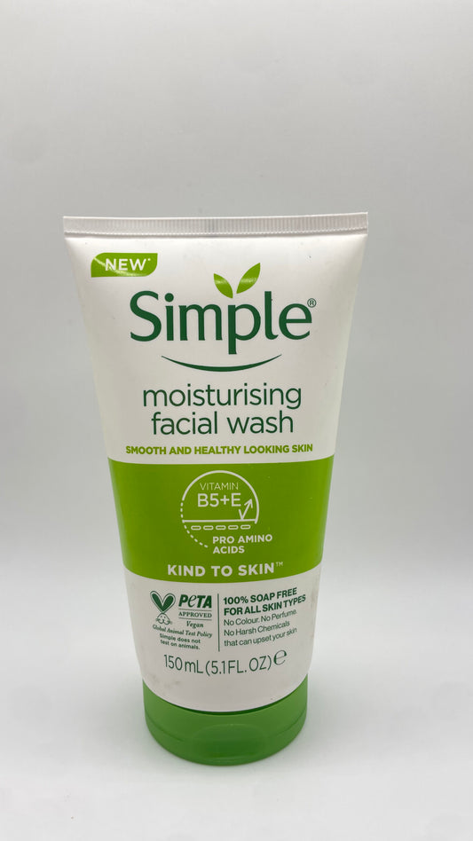 Simple Moisturising Facial Wash