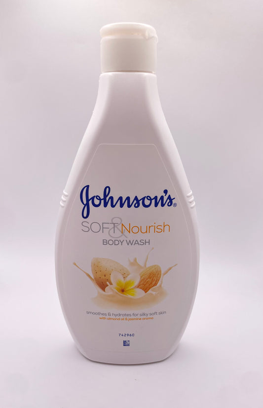 Johnsons.
SOFT Nourish
BODY WASH
