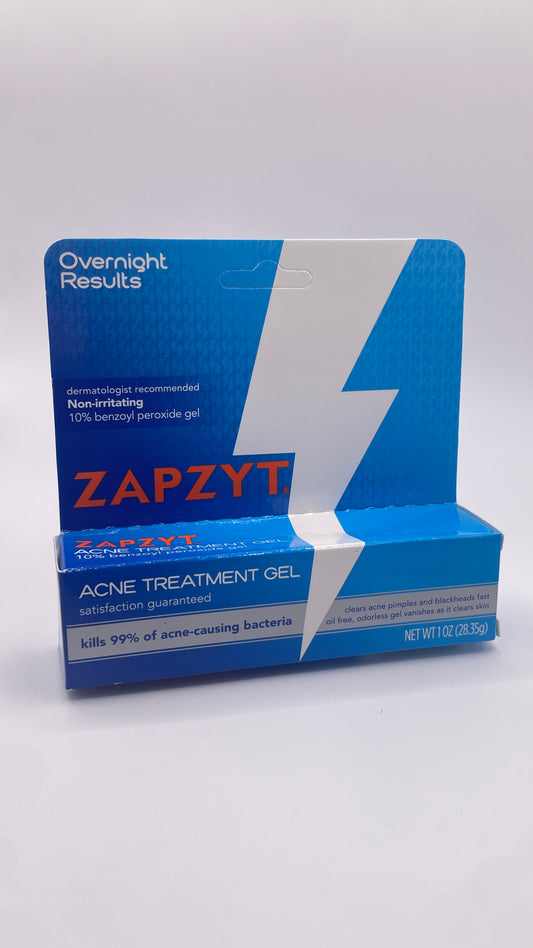 Zapzyt(Acne Treatment) 10% Benzoyl Peroxide Gel