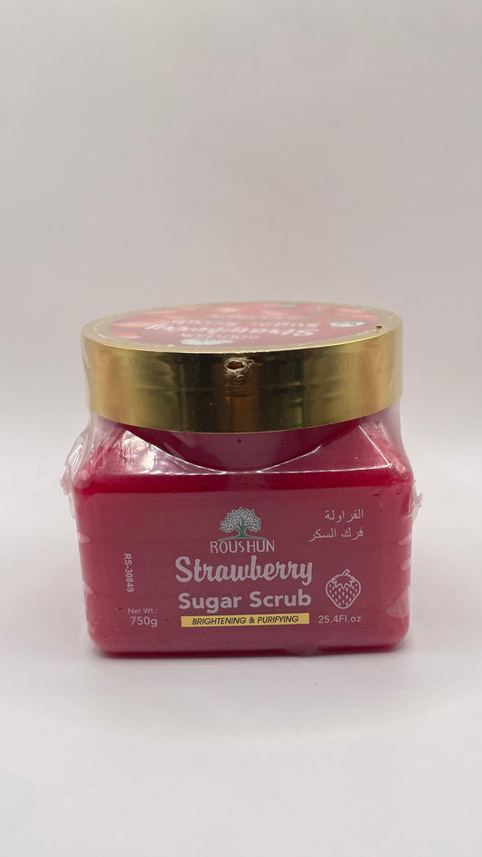 Roushun Strawberry Sugar Scrub