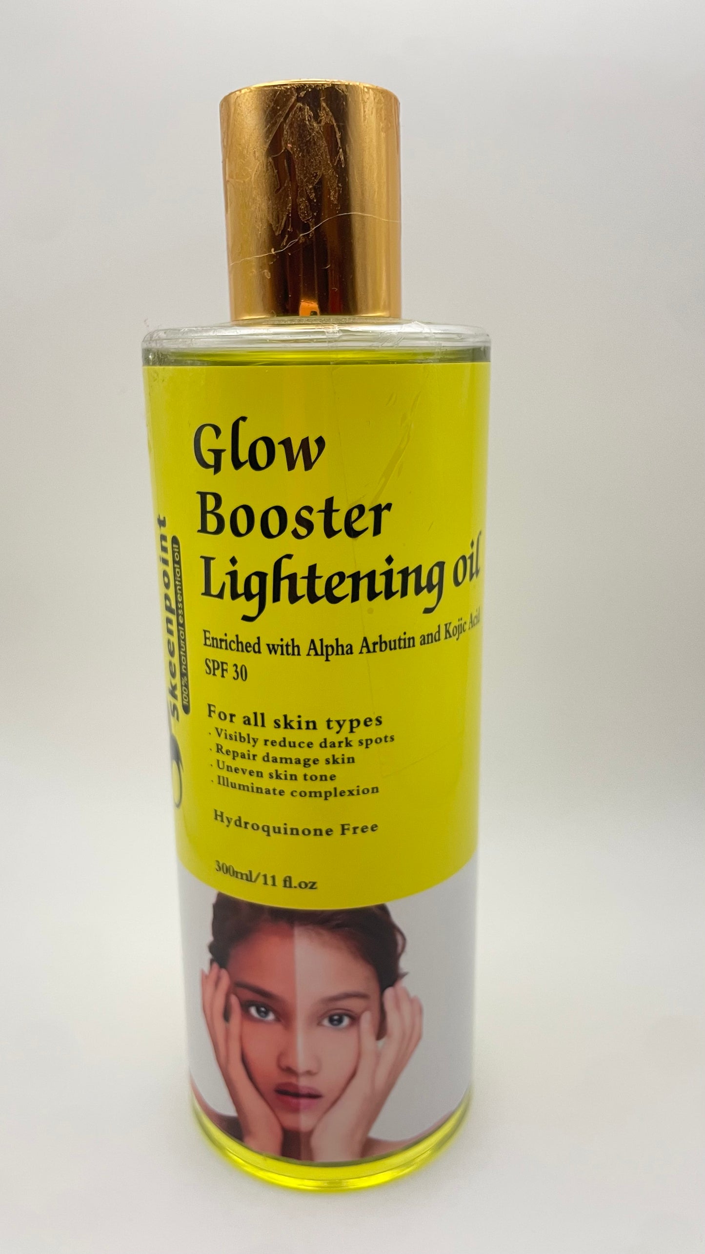 Skeenpoint Glow Booster Lightening Oil(Enriched with Alpha Arbutin and Kojic Acid