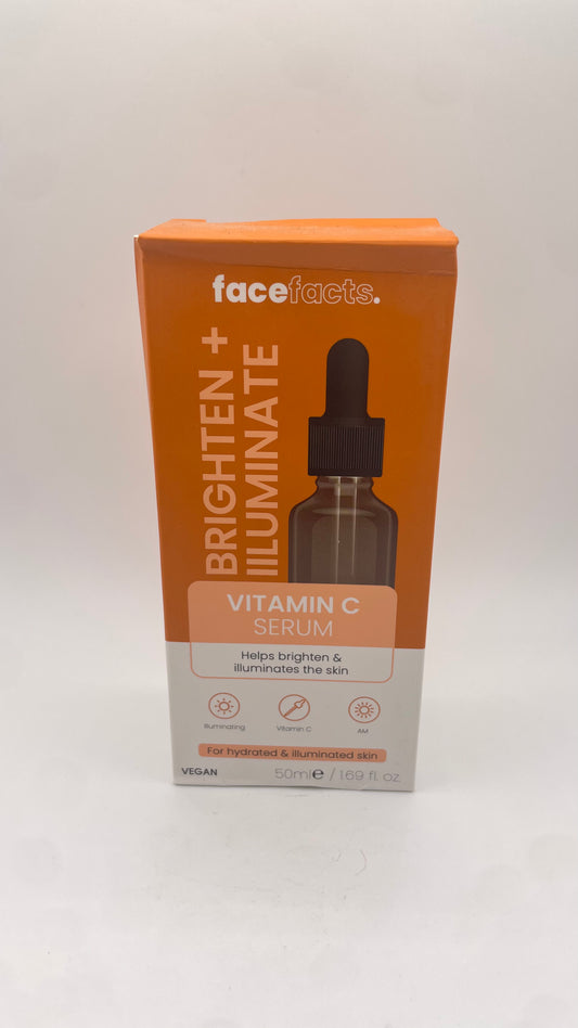 Face facts Vitamin c facial serum