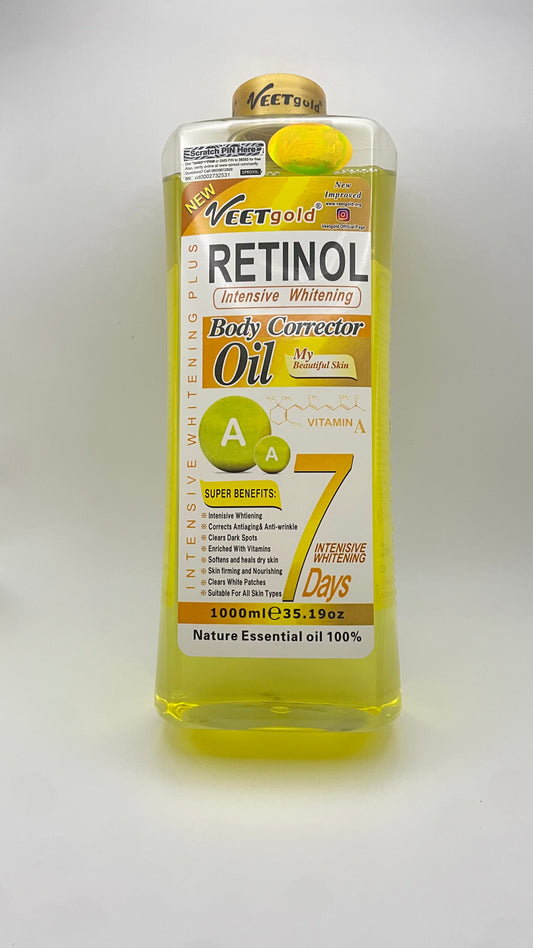 Veet gold Retinol body oil