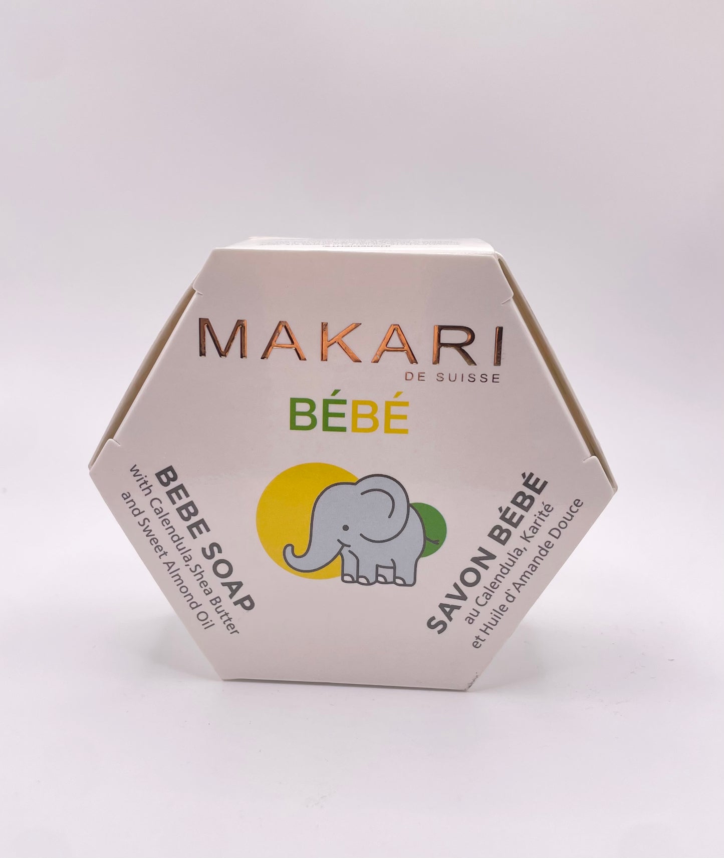 MAKARI BÉBÉ SOAP with Calendula, Shea Butter and Sweet Almond Oil