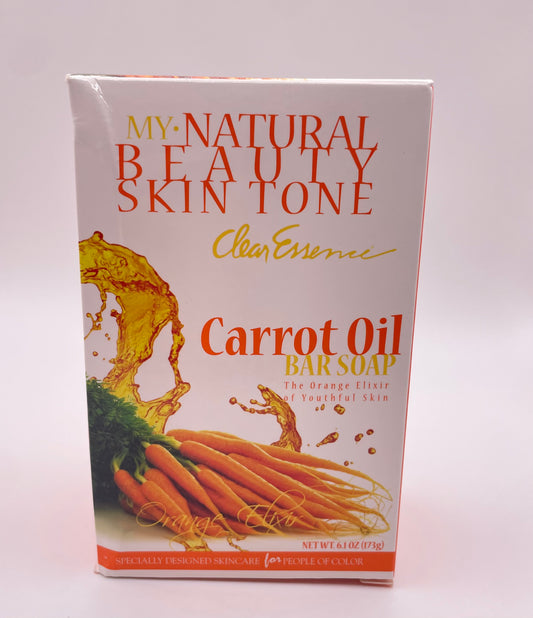 MY NATURAL
BEAUTY 
SKIN TONE CARROT BAR SOAP