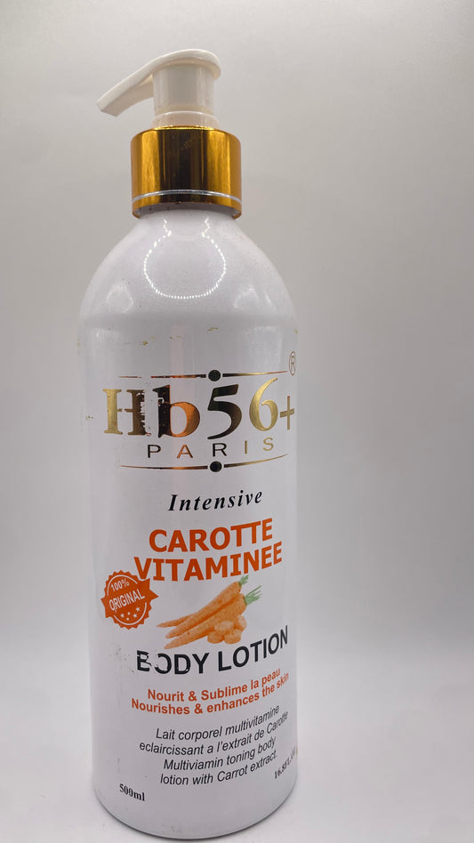 Hb56+ PARIS INTENSIVE CAROTTE VITAMINEE BODY LOTION
