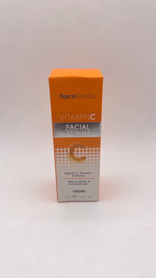 Face facts Vitamin c facial serum