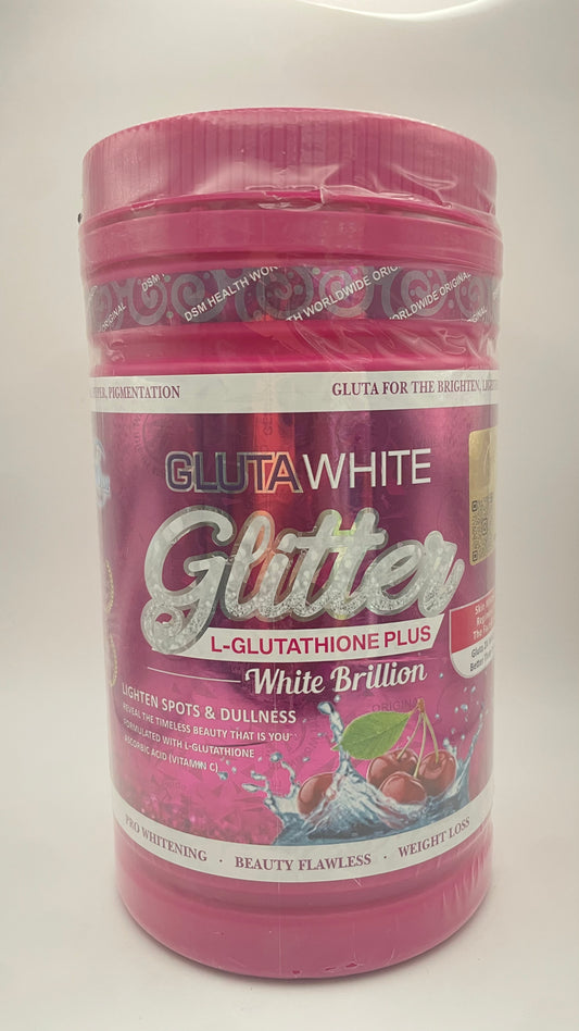 Glitter L-Glutathione plus Collagen powder supplement