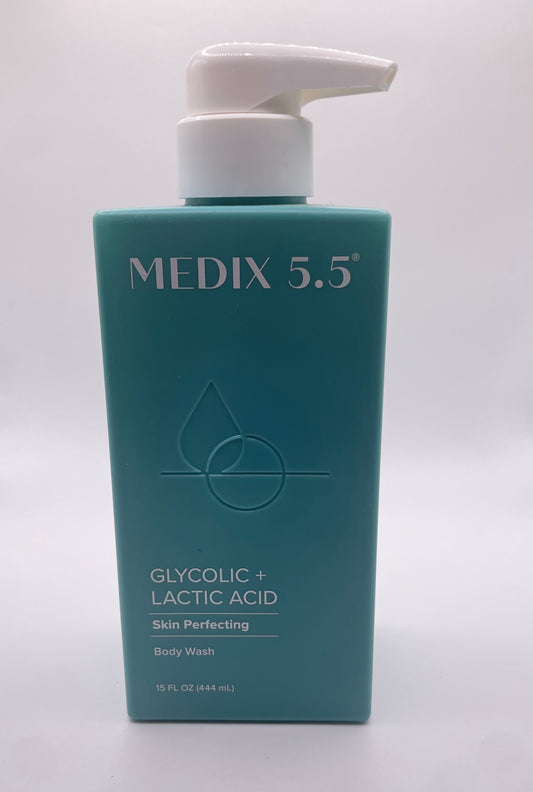 MEDIX 5.5 GLYCOLIC +
LACTIC ACID
Skin Perfecting
Body Wash