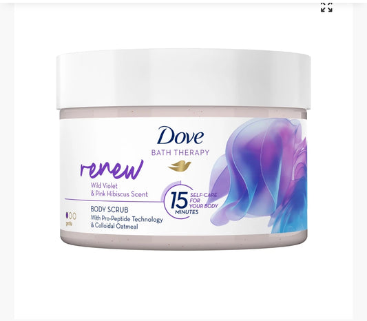 Dove therapy renew
Wild Violet
& Pink Hibiscus Scent