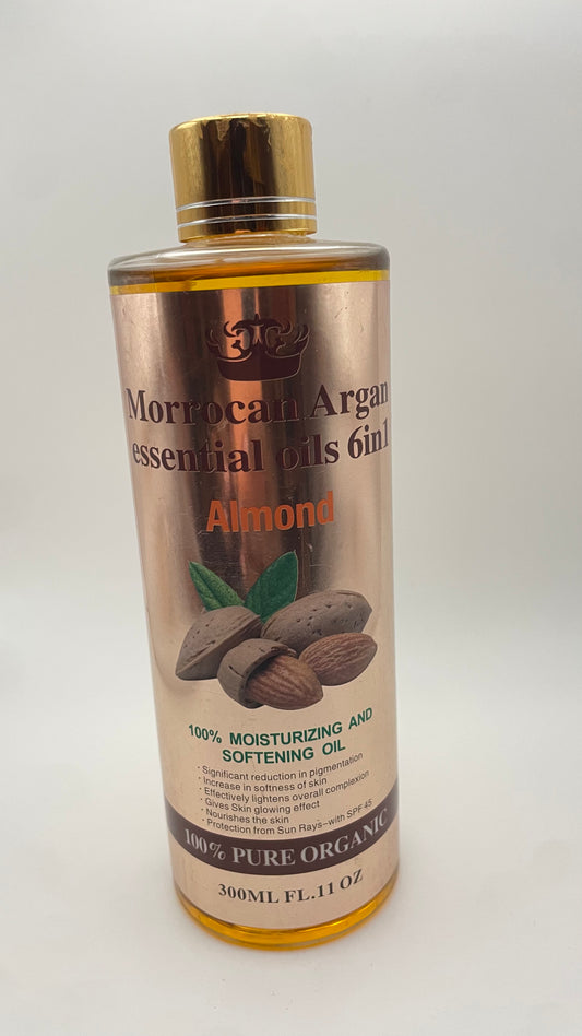 Morrocan Argan essential oils 6in1(Almond)