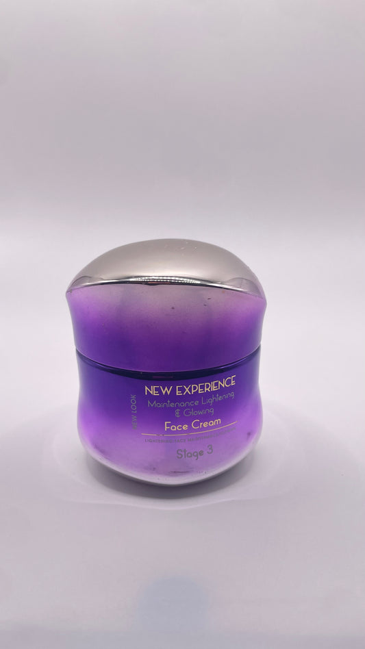 New Experience Maintenance lightening & Glowing Face Cream