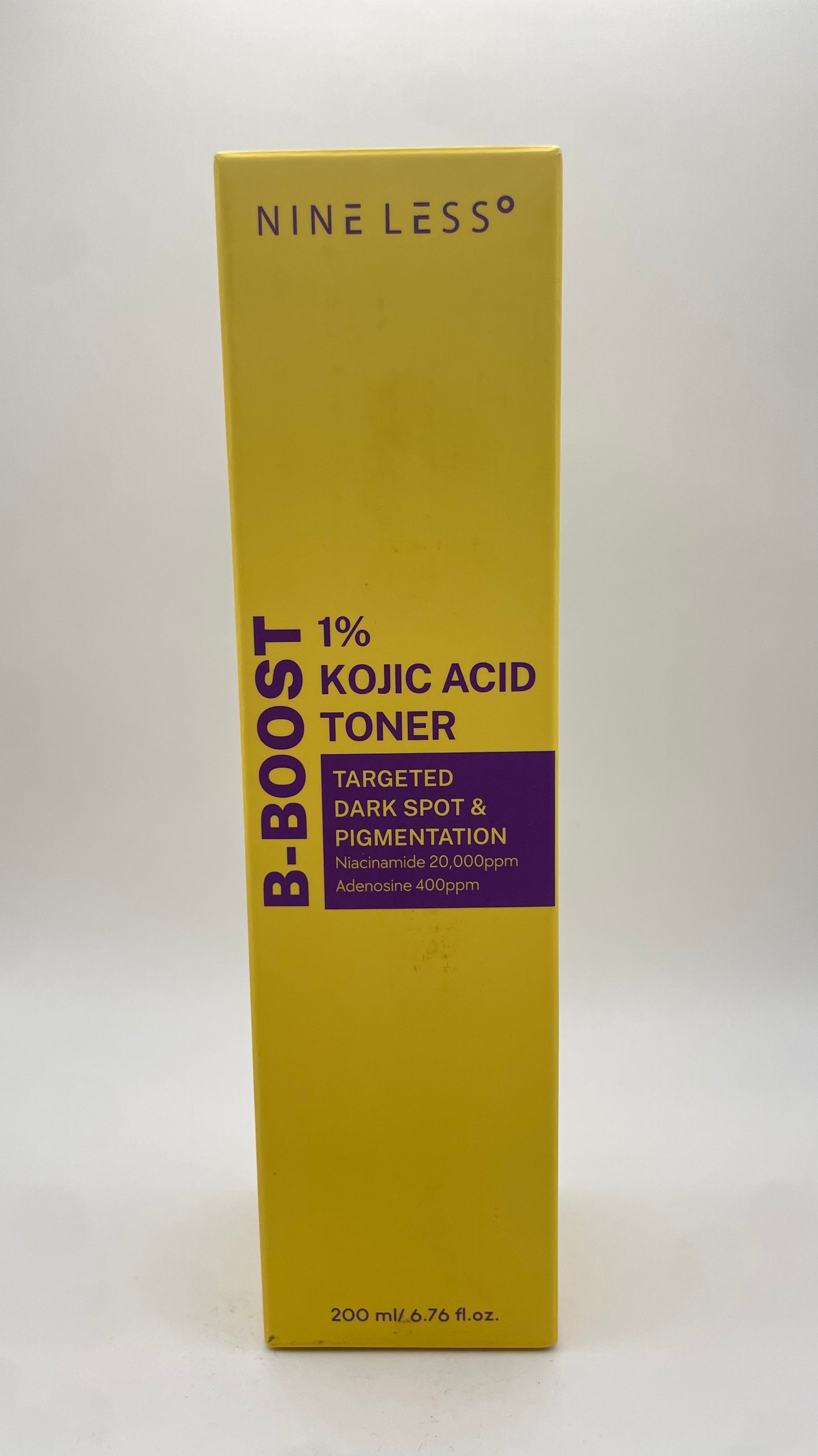 Nineless kojic acid toner