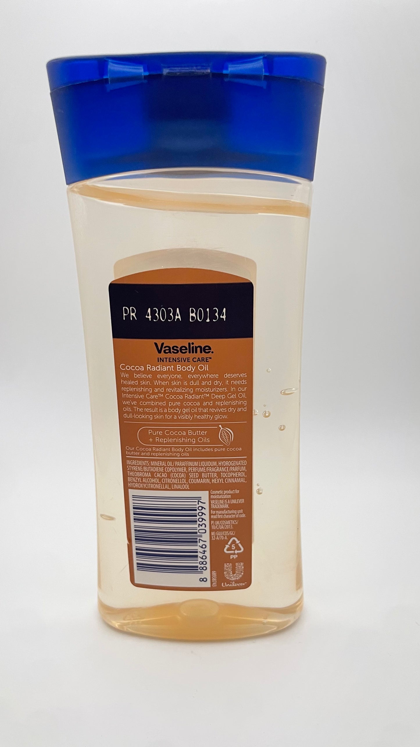 Vaseline intensive care cocoa radiant body oil