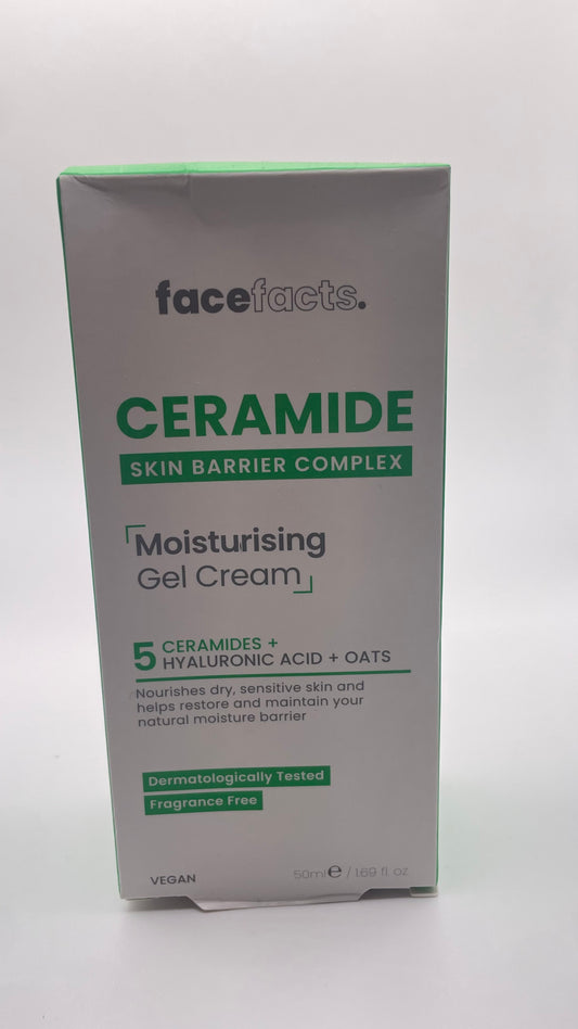 Face Facts Ceramide moisturising Gel Cream