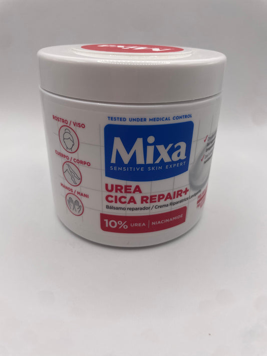 Mixa UREA
CICA REPAIR+10% UREA | NIACINAMIDE