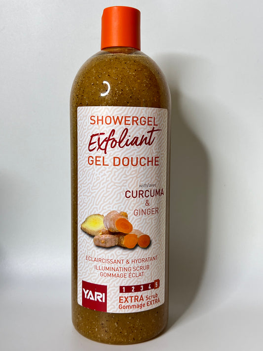Yari Shower Gel Exfoliant With Curcuma & Ginger