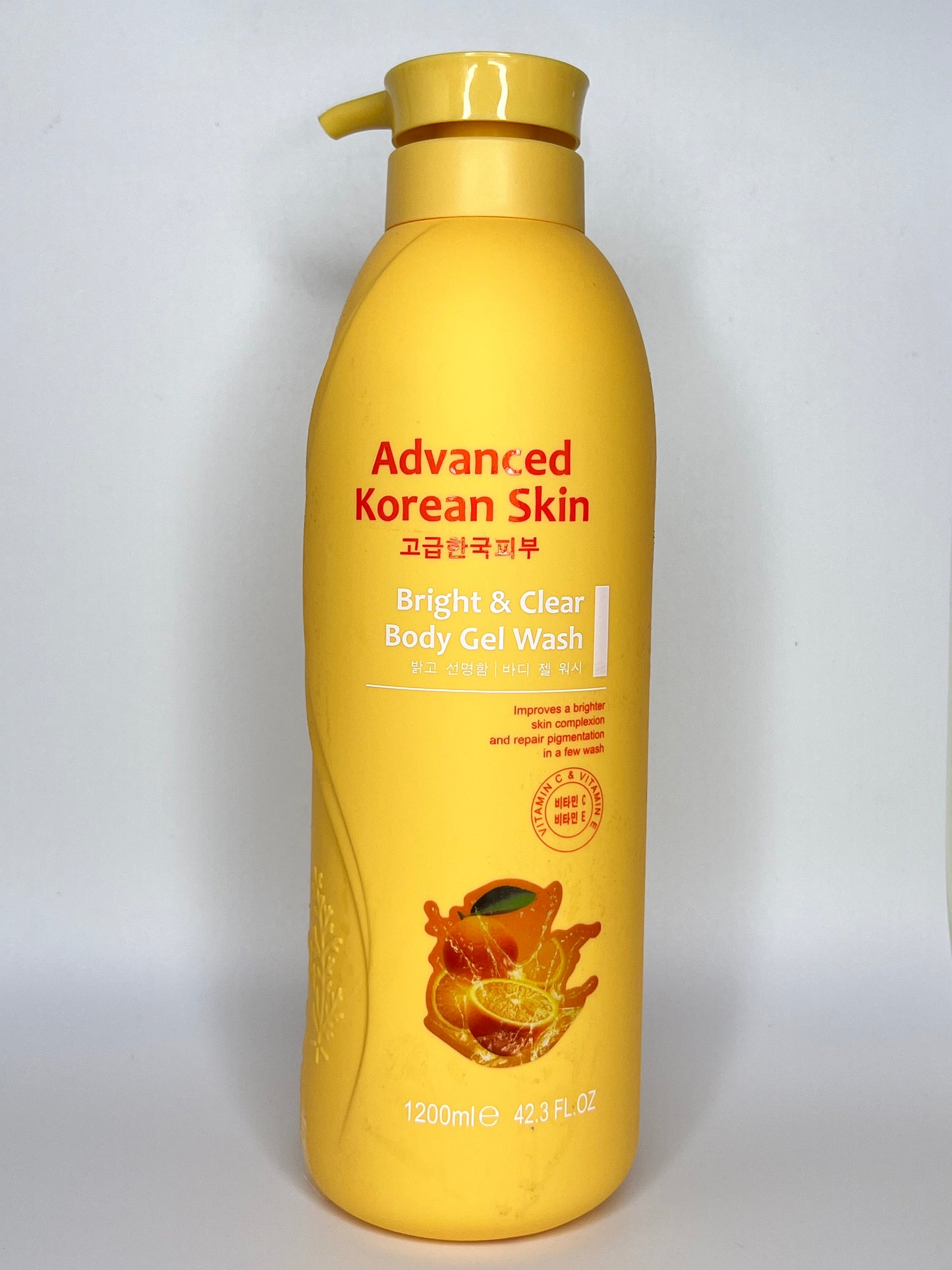 Advanced
Korean Skin
Bright & Clear
Body Gel Wash