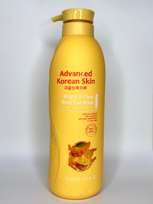 Advanced
Korean Skin
Bright & Clear
Body Gel Wash