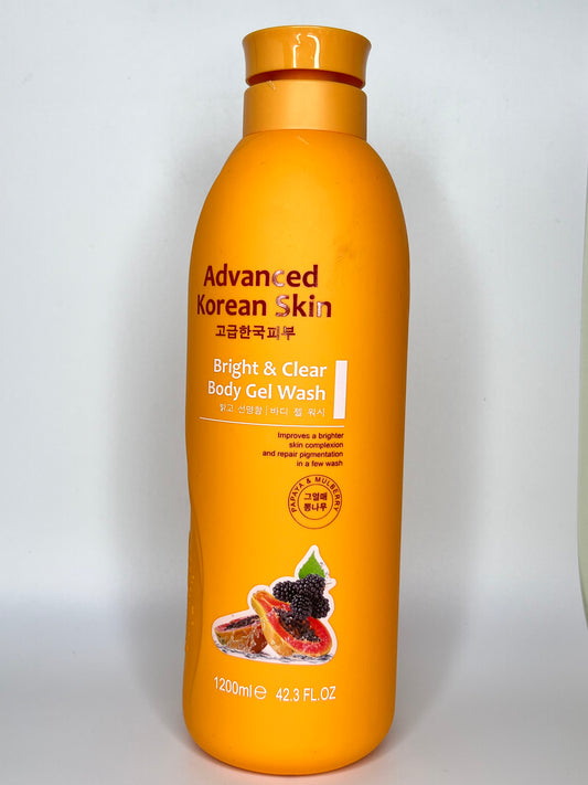 Advanced Korean Skin
Bright & Clear
Body Gel Wash
