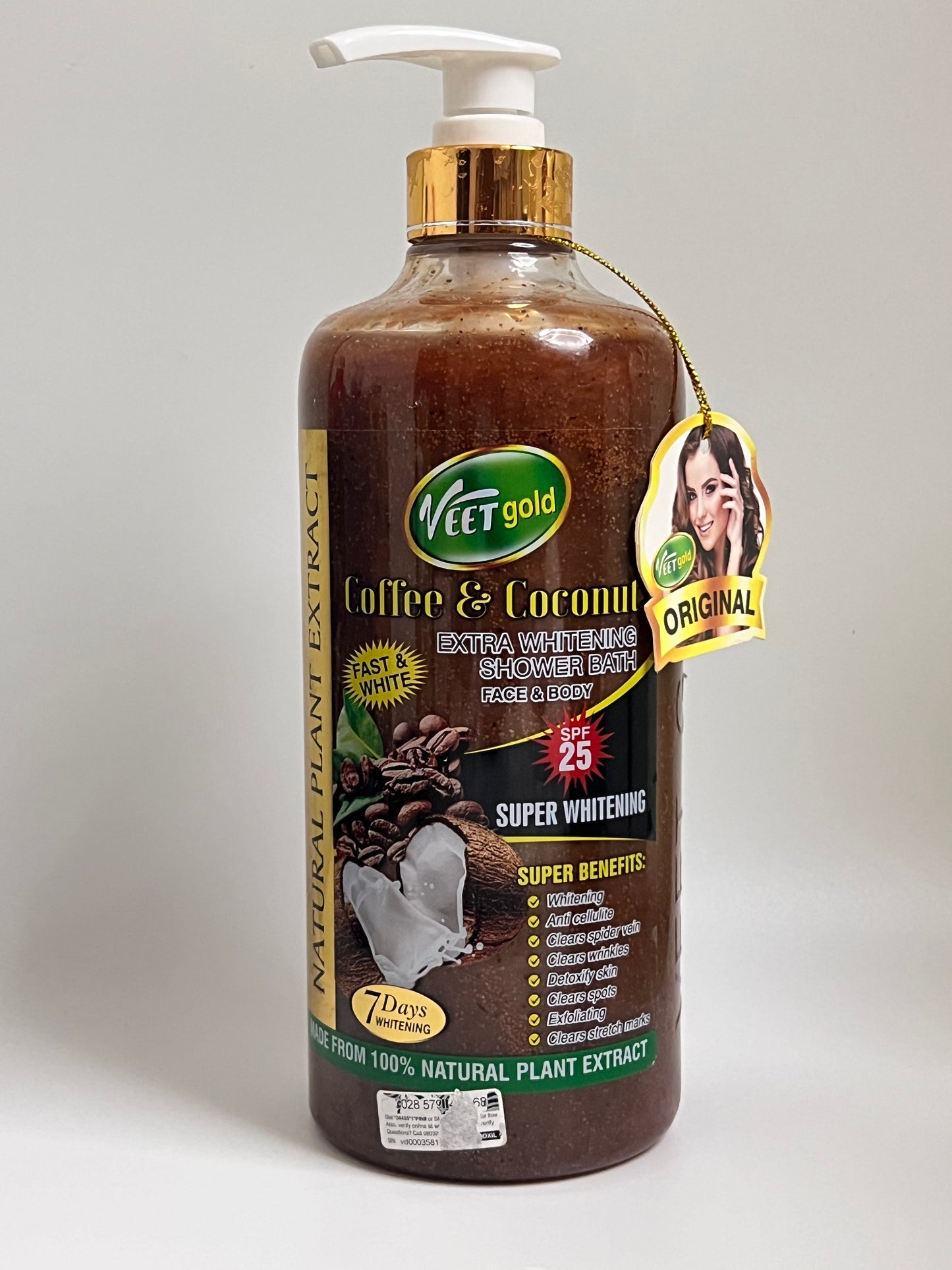 Veet Gold Coffee & Coconut Shower Bath
