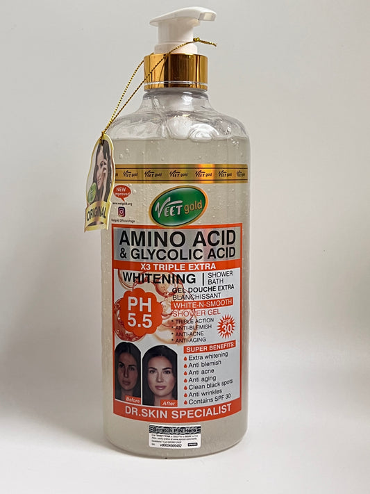 Veet Gold Amino Acid &Glycolic Acid Shower Bath