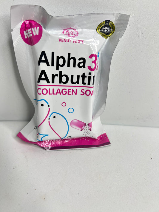 Alpha Arbutin Collagen Soap