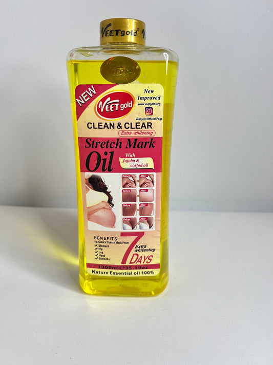 Veet Gold Stretch Mark Oil