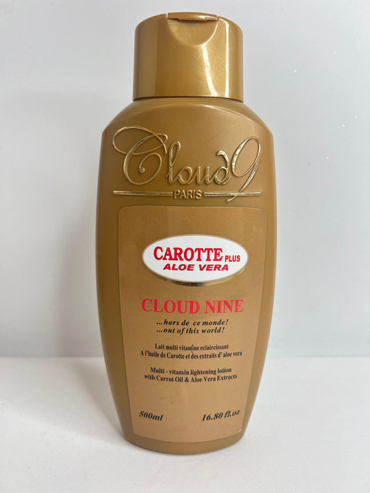 Cloud 9 Lightening Body Lotion.        Carotte Plus Aloe Vera