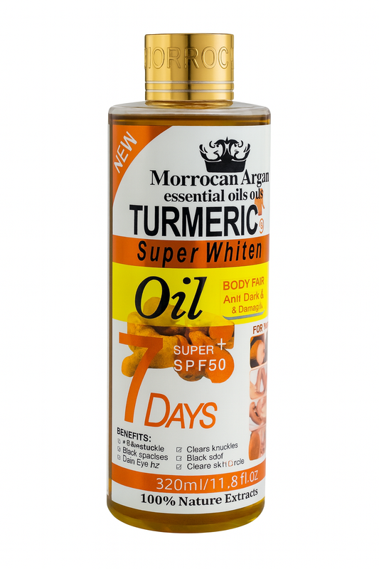 Moroccan Argan Turmeric Super Whitening Oil – 320ml